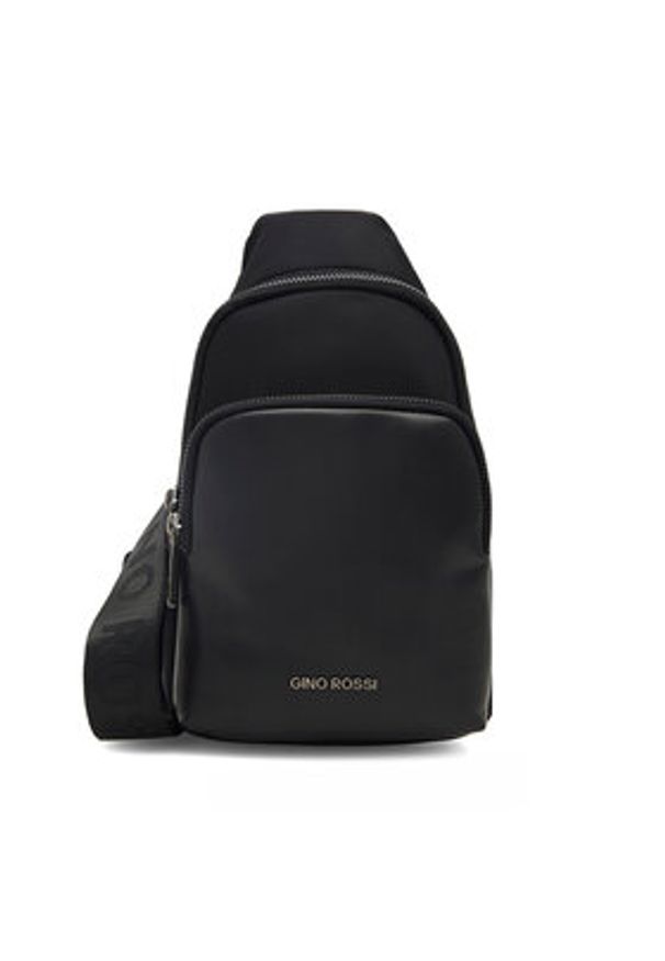 Gino Rossi - GINO ROSSI Saszetka C-GIN-E-029-05 Czarny. Kolor: czarny. Materiał: materiał