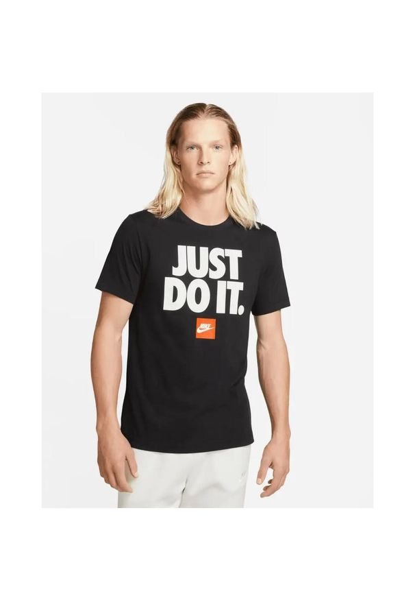 Koszulka z krótkim rękawem Męska Nike JDI VERDIAGE DZ2989 010 Czarny. Kolor: czarny. Długość rękawa: krótki rękaw. Długość: krótkie. Sport: fitness