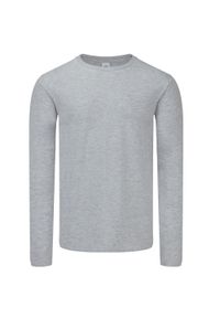 FRUIT OF THE LOOM - Koszulka Unisex Dla Dorosłych Iconic Heather. Kolor: szary