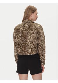 only - ONLY Kurtka jeansowa Naomi 15347129 Brązowy Regular Fit. Kolor: brązowy. Materiał: bawełna #5