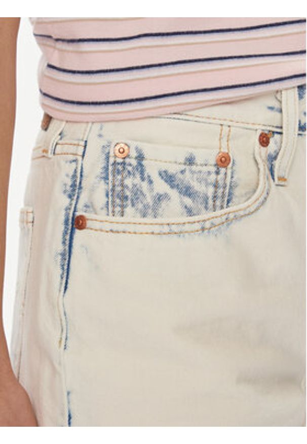 Levi's® Szorty jeansowe 501® 56327-0403 Niebieski Regular Fit. Kolor: niebieski. Materiał: bawełna