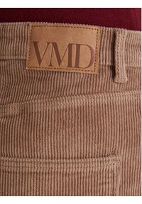 Vero Moda Spodnie materiałowe Tessa 10315350 Beżowy Wide Leg. Kolor: beżowy. Materiał: bawełna #4