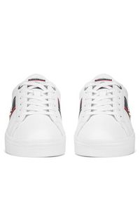 Beverly Hills Polo Club Sneakersy V12-722 Biały. Kolor: biały. Materiał: skóra #7