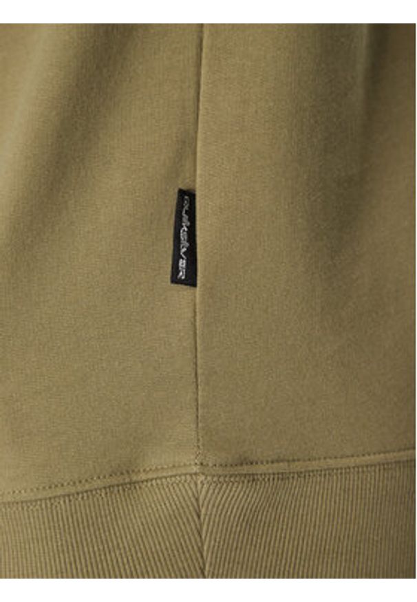 Quiksilver Bluza EQYFT04953 Zielony Regular Fit. Kolor: zielony. Materiał: bawełna, syntetyk