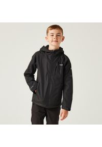 Regatta - Kurtka przeciwdeszczowa dziecięca Calderdale II. Kolor: fioletowy. Materiał: materiał #1