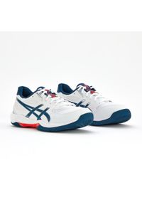 Asics - Chaussures pour Sport d'intérieur Homme, Gel Rocket 12 bleu blanc. Materiał: mesh