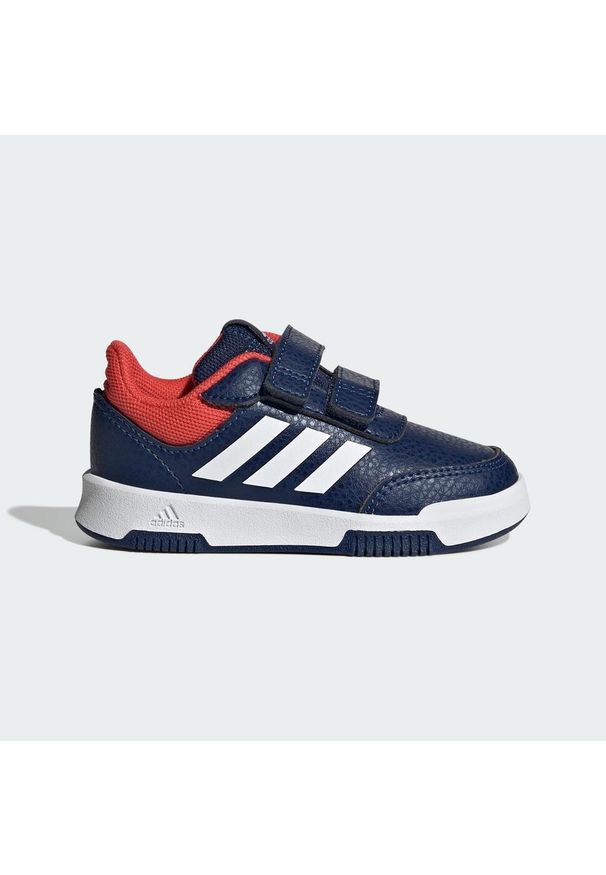 Adidas - Tensaur Hook and Loop Shoes. Kolor: biały, czerwony, wielokolorowy, niebieski. Materiał: tworzywo sztuczne