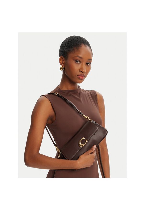 Torebka Coach. Kolor: brązowy