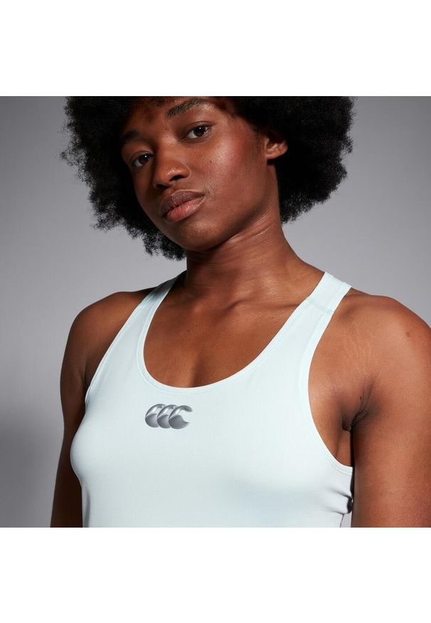 CANTERBURY - Damski tank top Canterbury VapoDri. Kolor: niebieski