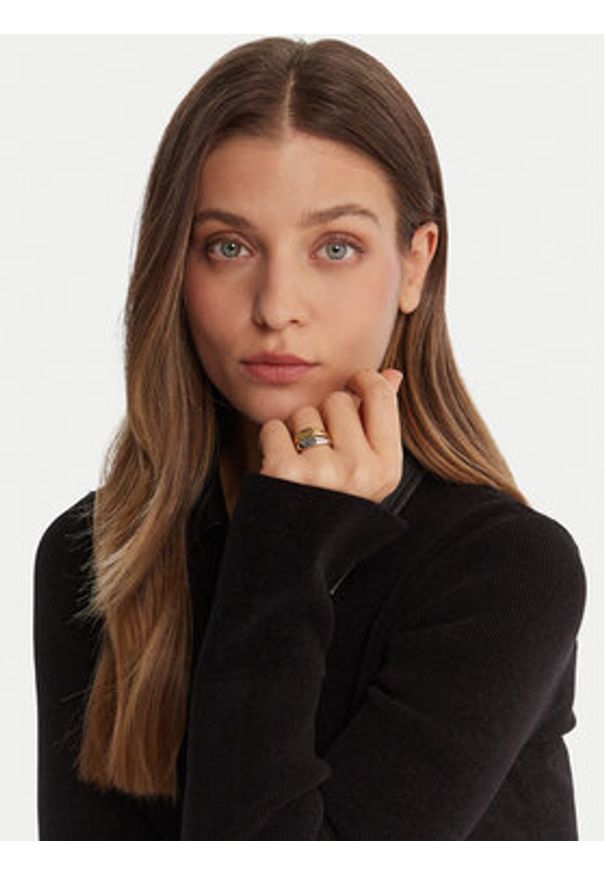 Coach Zestaw pierścionków 37541376 Kolorowy. Materiał: metalowe. Wzór: kolorowy