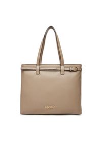 Liu Jo Torebka Ecs M Tote AF5135 E0058 Beżowy. Kolor: beżowy. Materiał: skórzane #6