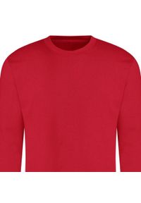 AWDIS - Zwykła Bluza Unisex Dla Dorosłych. Kolor: czerwony