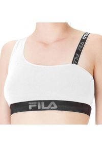Stanik sportowy Bielizna Damska Fila woman bra 1 pack. Kolor: biały. Materiał: bawełna. Sport: fitness