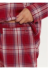 TOMMY HILFIGER - Tommy Hilfiger Piżama UW0UW05546 Czerwony Relaxed Fit. Kolor: czerwony. Materiał: syntetyk #3