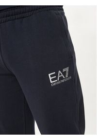 EA7 Emporio Armani Spodnie dresowe 6DPP59 PJSHZ 1562 Granatowy Regular Fit. Kolor: niebieski. Materiał: bawełna #3