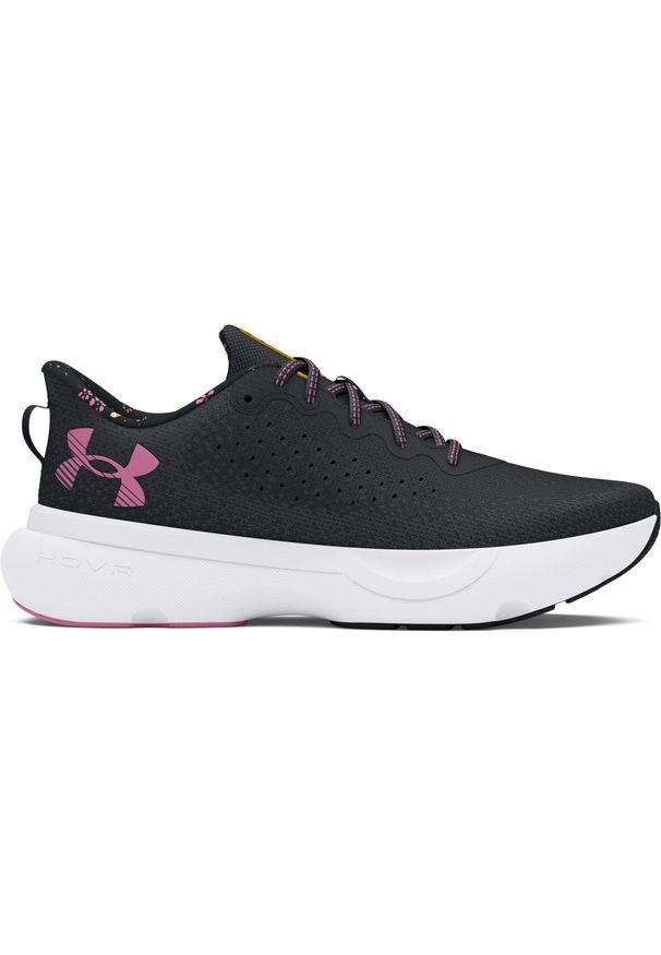 Biegowe buty damskie z nadrukiem Under Armour Surge 4. Kolor: czarny. Wzór: nadruk. Sport: bieganie, fitness