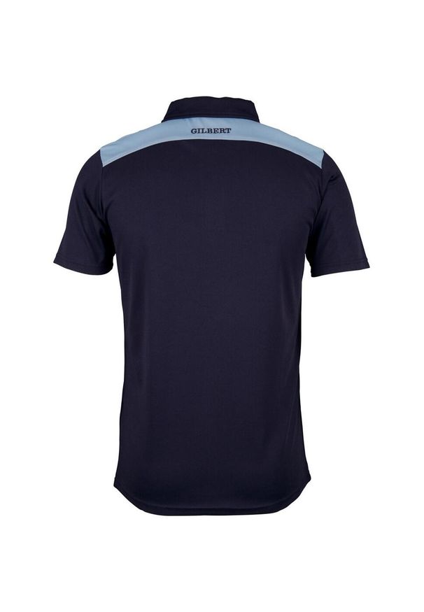 GILBERT - Dziecięca koszulka polo Gilbert Photon. Typ kołnierza: polo. Kolor: niebieski