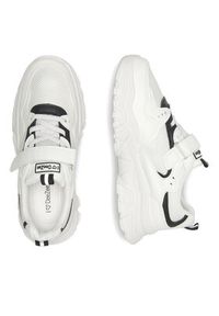 DeeZee Sneakersy TS5677K-02AA Biały. Kolor: biały. Materiał: materiał