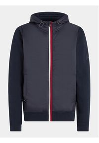 TOMMY HILFIGER - Tommy Hilfiger Kurtka przejściowa MW0MW31490 Granatowy Regular Fit. Kolor: niebieski. Materiał: syntetyk, bawełna #5