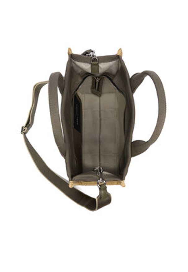 MARC JACOBS - Marc Jacobs Torebka The Jacquard Medium Tote Bag M0017027 Khaki. Kolor: brązowy