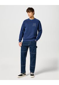 Wrangler - WRANGLER MĘSKA BLUZA CASEY JONES SWEATSHIRT NAVY 112357366