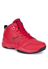 Champion Sneakersy ACADEMY MID CUT SHOE S22399-RS001 Czerwony. Kolor: czerwony. Materiał: materiał #4