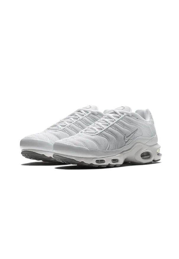 Nike Air Max Plus TN Triple White. Kolor: biały. Model: Nike Air Max
