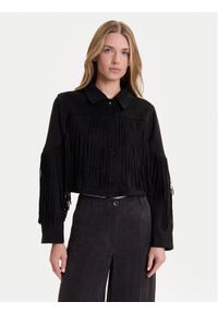 only - ONLY Kurtka z imitacji skóry Diane 15354896 Czarny Regular Fit. Kolor: czarny. Materiał: skóra