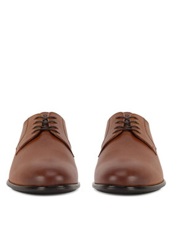 Lasocki Półbuty KONGO-14 MI08 Brązowy. Kolor: brązowy. Materiał: skóra