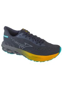 Mizuno - Buty do biegania męskie, Wave Skyrise 6. Kolor: szary. Model: Mizuno Wave. Sport: bieganie