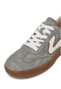 Rieker Sneakersy M5512-45 Szary. Kolor: szary. Materiał: skóra #5