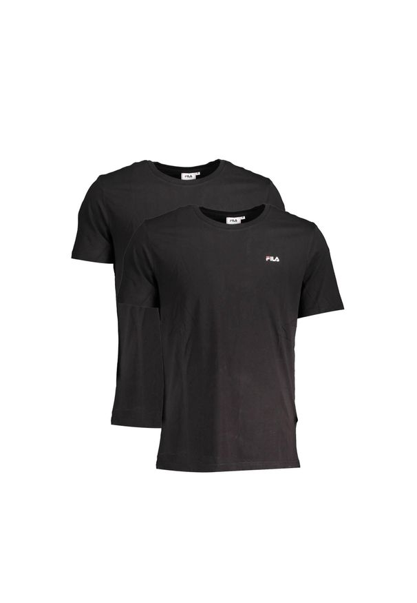 Fila - T-shirt Męski Brod 2pak. Kolor: czarny