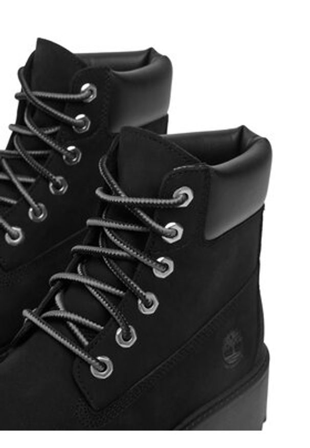 Timberland Trapery Stone Street 6In Wp TB1A5RH50151 Czarny. Kolor: czarny. Materiał: nubuk, skóra. Styl: street