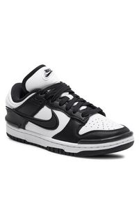Nike Sneakersy Dunk Low Twist DZ2794 001 Czarny. Kolor: czarny. Materiał: skóra