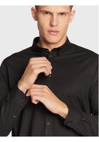 !SOLID - Solid Koszula 21103247 Czarny Slim Fit. Kolor: czarny. Materiał: bawełna #5