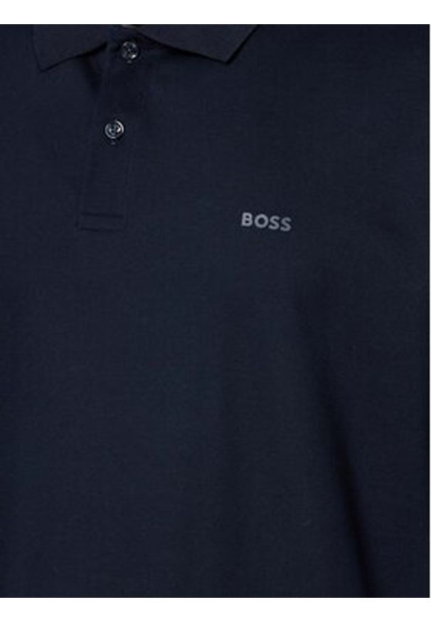BOSS - Boss Polo Parlay 147 50467113 Granatowy Regular Fit. Typ kołnierza: polo. Kolor: niebieski. Materiał: bawełna