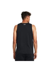 Podkoszulek Under Armour Sportstyle Logo Tank, Czarny, Mężczyźni. Kolor: czarny. Materiał: bawełna, materiał