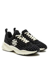 Tory Burch Sneakersy Good Luck Studded Trainer 161961 Czarny. Kolor: czarny. Materiał: zamsz, skóra #7