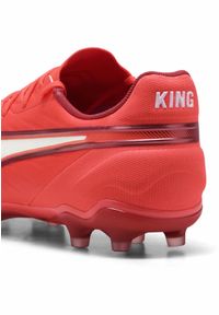 Puma - Buty piłkarskie KING MATCH FG/AG PUMA Glowing Red White Fire. Kolor: biały, czerwony, wielokolorowy. Sport: piłka nożna