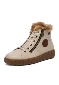 Remonte Trzewiki CEO-D1T72-60 Beżowy. Kolor: beżowy. Materiał: skóra #5