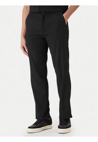 Calvin Klein Spodnie materiałowe LV04LF609G Czarny Straight Fit. Kolor: czarny. Materiał: syntetyk #1