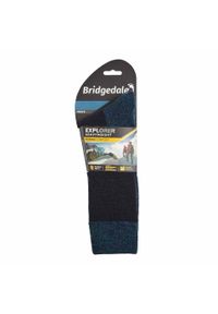 BRIDGEDALE - Skarpety trekkingowe męskie Bridgedale Heavyweight Merino Comfort. Kolor: niebieski