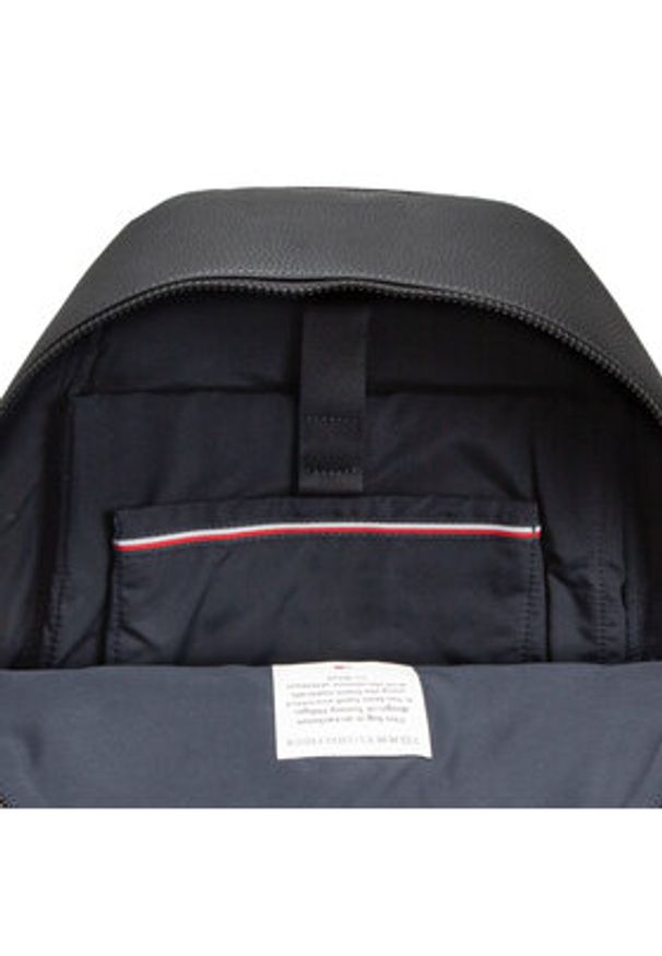 TOMMY HILFIGER - Tommy Hilfiger Plecak Essential Pu Backpack AM0AM09503 Czarny. Kolor: czarny. Materiał: skóra