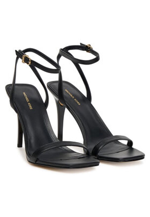 MICHAEL Michael Kors Sandały Liana 40T5LNHS2L Czarny. Kolor: czarny. Materiał: skóra