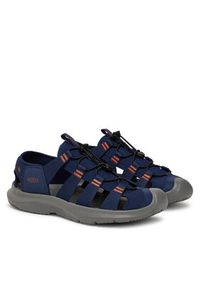 keen - Keen Sandały Seanik H2 M 1030761 Granatowy. Kolor: niebieski. Materiał: materiał