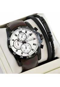 Zestaw męski zegarek Paul Lorens MATIAS-3B1 + bransoletka #1