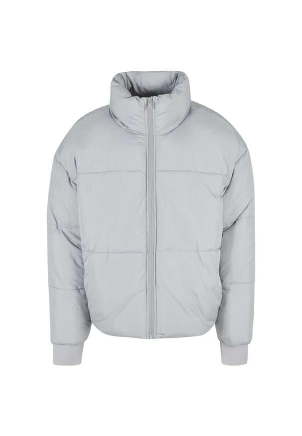 Kurtka krótka duża Urban Classics. Kolor: szary. Materiał: puch. Długość: krótkie