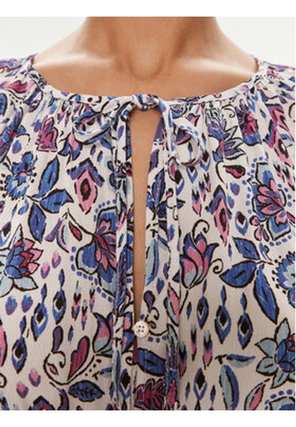Replay Sukienka letnia W9098.000.74958 Kolorowy Regular Fit. Materiał: wiskoza. Wzór: kolorowy. Sezon: lato