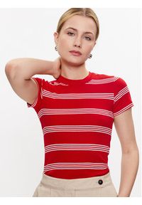 Polo Ralph Lauren T-Shirt 211891520002 Czerwony Regular Fit. Typ kołnierza: polo. Kolor: czerwony #6