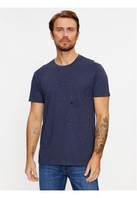 Lee T-Shirt 112341705 Granatowy Slim Fit. Kolor: niebieski. Materiał: bawełna #1
